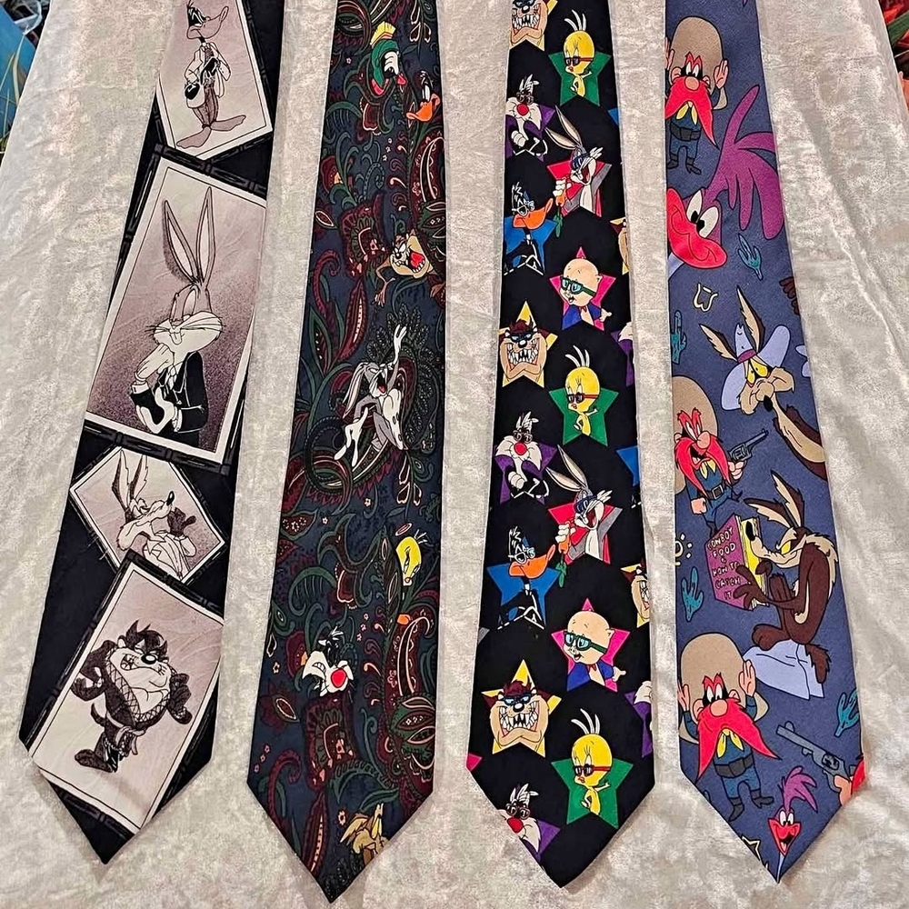 Warner Bros. Character Tie Set -‎ Multicolor